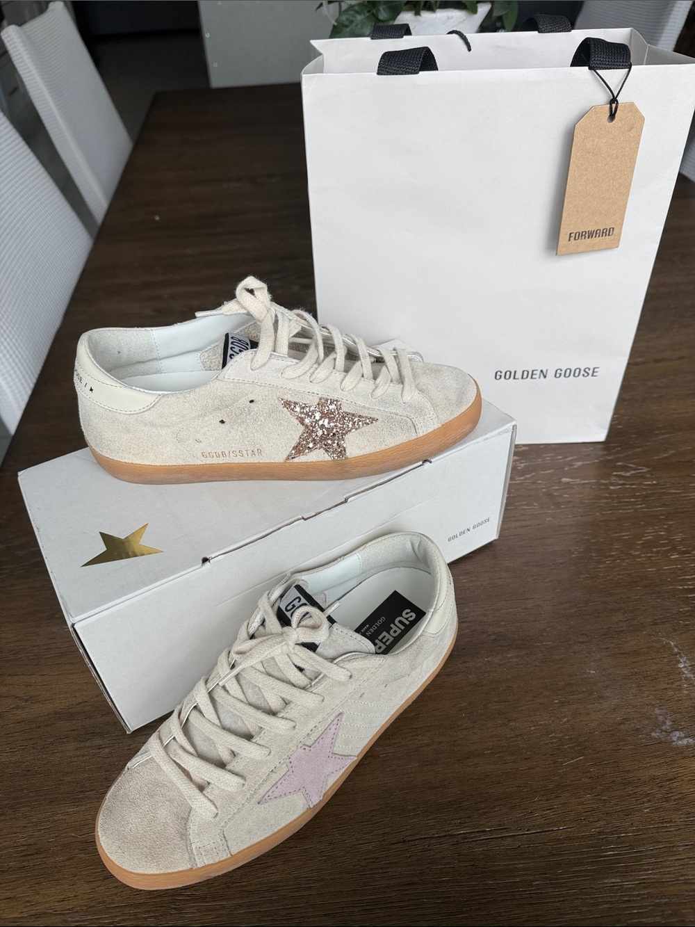 Golden Goose Women’s Suede Sneakers, Custom Star Change